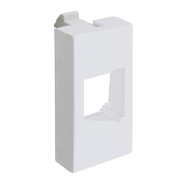 Imagem de 2 Módulos Tomada para Rede de Computadores Rj45, Alumbra, Siena 6175, Branco