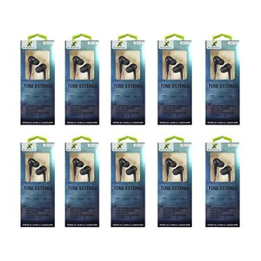 Imagem de KIT C/ 10 Fones de Ouvido Intra Auricular C/Microfone xcell Revenda