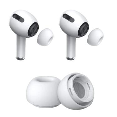Imagem de Pontas de Borracha Silicone para Fones de Ouvido Apple AirPods Pro Borrachinha Confortáveis Adaptador Encaixe Orelha Earbud (Tamanho P)