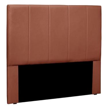 Imagem de Cabeceira Decorativa King Size 1,95m Erza Veludo Cobre