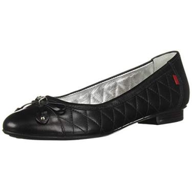 Imagem de MARC JOSEPH NEW YORK Mocassim feminino de couro feito no Brasil Pearl Street, Nappa acolchoada preta, 6