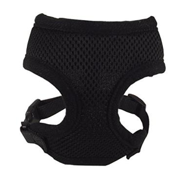 Imagem de Peitoral de galinha ajustável Hamilton Rooster, preto, 5/8" x 35,5 cm/50,8 cm/médio