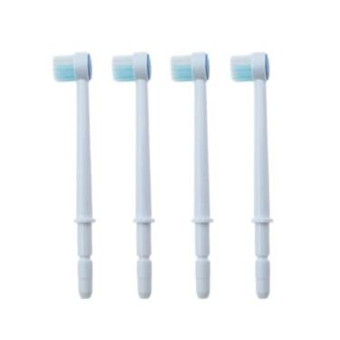 Imagem de VWONST Cabeças de escova de água dentária de substituição compatíveis com Waterpik Water Flossers Escova de dentes e irrigadores orais, pacote com 4