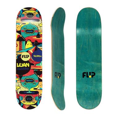 Imagem de Shape Maple Importado Flip Skateboards Luan Oliveira