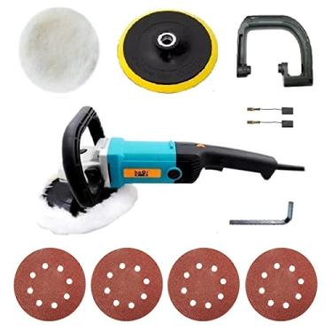 Imagem de Politriz Lixadeira Angular 7 Polegadas 1400 Watts 110v SG-9180 KaQi + Kit 4 Lixas Disco