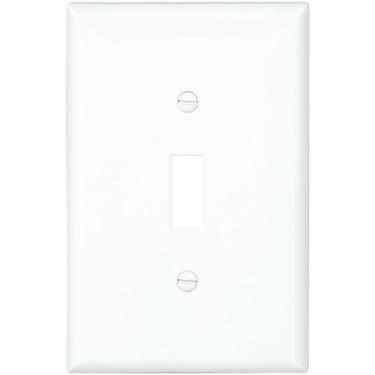 Imagem de Eaton PJ1W Placa de parede de policarbonato para 1 aparelho, tamanho médio, branca