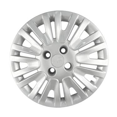 Imagem de Calota Aro Grid 14 Vw Gol Power Gv 09 Prata Fixacao Parafuso Grid 010Captau.