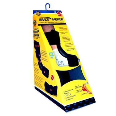 Imagem de Ortese Noturna para Fascite Plantar Brace, Ortho Pauher, Preto, Grande