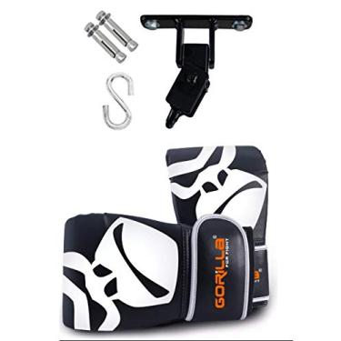 Imagem de Luva Bate-saco + Suporte Articulado De Teto - Gorilla Cor: Preto