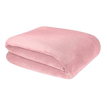 Imagem de Cobertor Mink Liso 300 Queen - Andreza - Rosê