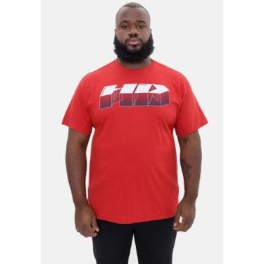 Imagem de Camiseta Hd Plus Size Logo Vermelha