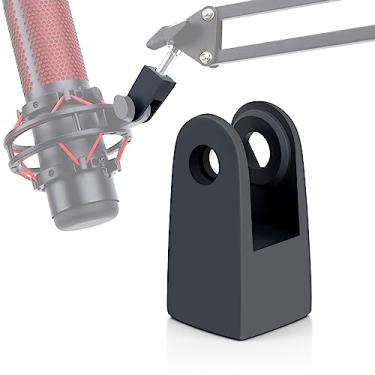 Imagem de YOUSHARES Adaptador HyperX Quadcast para HyperX Quadcast s Mic - O adaptador de substituição HyperX Quadcast Boom Arm obtém suporte confiável e permite cenários de criação de conteúdo mais