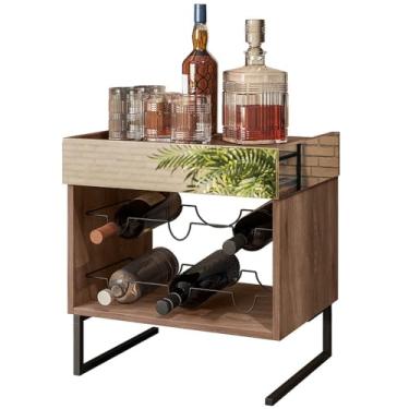 Imagem de Adega Decorativa Espelhada Industrial D01 Design Demolição - Lyam Decor