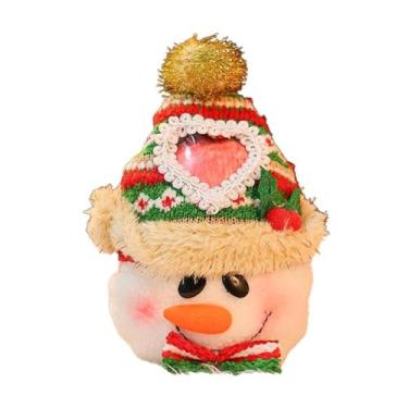 Imagem de Saco de doces de Natal bolsa de armazenamento transparente bolsa decorativa suprimentos presente para escola jardim de infância estudante menina menino aniversário Natal cordão sacos de doces
