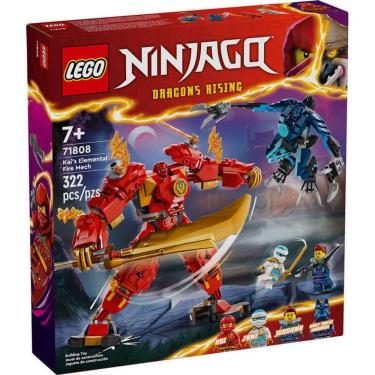 Imagem de Blocos de Montar - LEGO Ninjago -  Robo Elemental do Fogo do Kai LEGO DO BRASIL