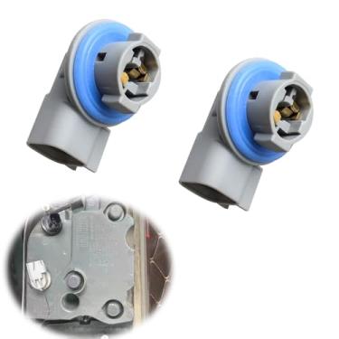 Imagem de QODOLSI 2 PCS soquete de luz reversa, suporte de luz traseira, 68046629AA tomada de chicote de fiação automotiva, soquete de luz de placa de licença, compatível com Dodge Ram 1500 2500 3500 2003-2018