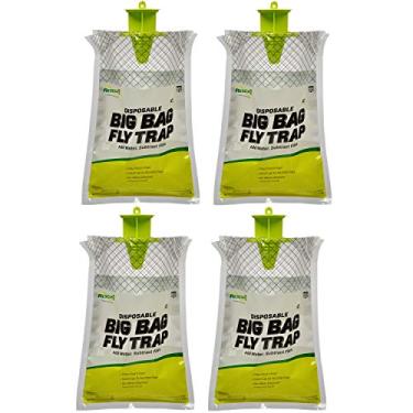 Imagem de RESCUE! Armadilha para moscas Big Bag – descartável, uso externo – 4 armadilhas