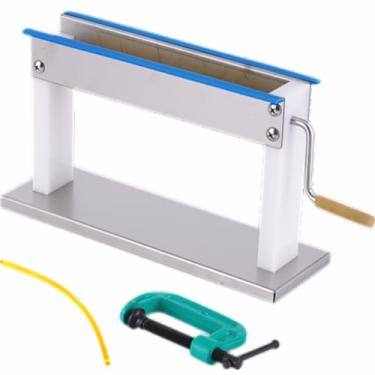 Imagem de JIAWANSHUN Descascador de ovos de codorna manual para uso doméstico, máquina de descascar ovos de codorna