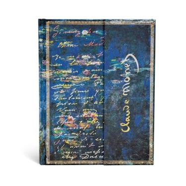 Imagem de Monet, Water Lilies (Embellished Manuscripts Collection) Ultra Unlined Hardcover Journal: Unlined Ultra