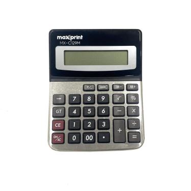 Imagem de Calculadora de mesa 12 dígitos mx-c129m - maxprint