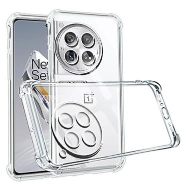 Imagem de Capa de telefone transparente à prova de choque para Oneplus 12 12r 11 11r 10 Pro 1 One Ace 3 2 Pro 2v Capa traseira de silicone macio TPU transparente, para Oneplus ACE 2Pro