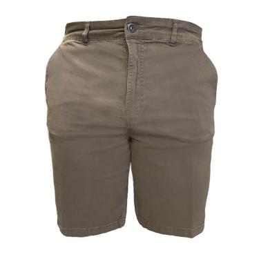 Imagem de Bermuda Ellus Color Twill Power Bolso Reto Verde Militar-Masculino