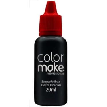 Imagem de Sangue Falso Artificial Colormake Profissional 20ml, Para Halloween e Efeitos Especiais Maquiagem Halloween Maquiagem Assustadora Halloween Ferida Machucado Queimadura Sangue FalsoSangue Artificial Falso Realista Machucado Maquiagem Assustadora Halloween Bruxa