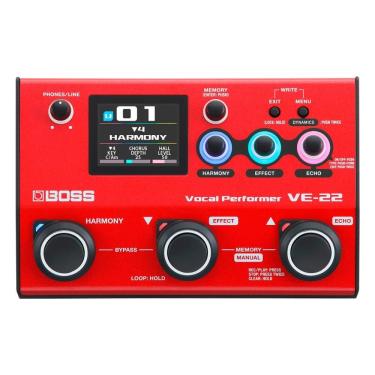 Imagem de Pedal de Efeitos para Voz Boss VE-22 Vocal Performer