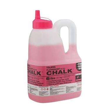Imagem de Tajima Micro giz – rosa 6 lbs (2,7 kg) giz ultrafino Snap-Line com garrafa durável e bocal de fácil enchimento - PLC2-FP2700