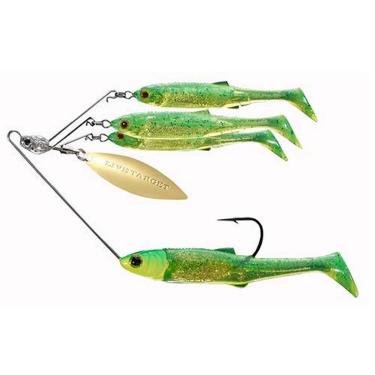 Imagem de Rig de guarda-chuva Live Target BaitBall Spinner, Lima, verde-limão, dourado, Pequeno - 7 g - 3/0, Multicolored, One Size