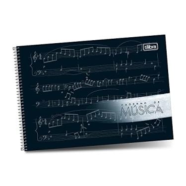 Imagem de Caderno C/D Musica Pequeno 80 Folhas Tilibra