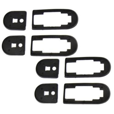 Imagem de Kit 4 Calços Guarnições Maçanetas Santana / Quantum 1999 A 2006 - Gara