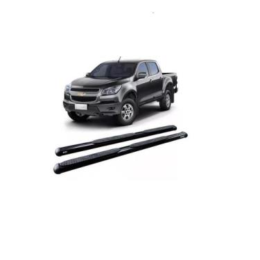 Imagem de Estribo S10 2012 A 2020 Oval Oblongo Preto C/d - HOZZ