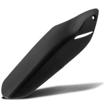 Imagem de Protetor de Escapamento Cromo Forte Moto Xre 300 2010 À 2012, PRETO FO