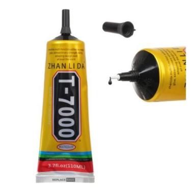 Imagem de Cola Profissional T7000 Preta 110ml - Zhanlida