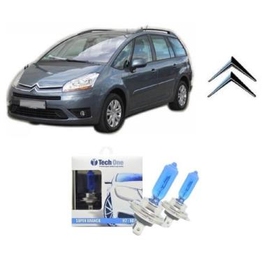 Imagem de Par de Lampadas Halogenas Super Branca para Farol Baixo H7 com 8500K p