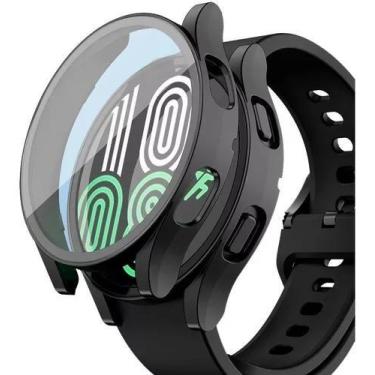 Imagem de Bumper Case Capa Compativel Com Samsung Galaxy Watch 5 44mm Preto - Sm