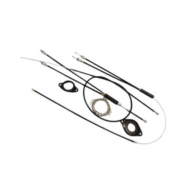 Imagem de Colaxi BMX Gyro Mountain Bike Cabos de freio dianteiro traseiro superior inferior conjunto de engrenagens homens mulheres peças de bicicleta adultos com