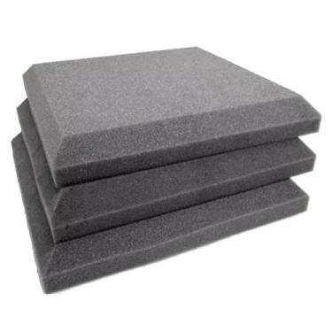 Imagem de Placa De Espuma Acústica Isoalmente Menos Densidade 50X50X2 - Armazem