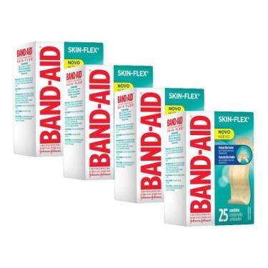 Imagem de Kit 100 Curativos Band-Aid Flex