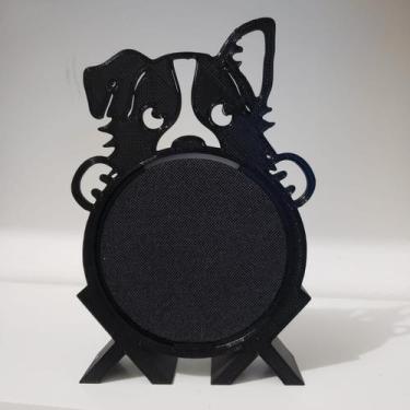 Imagem de Suporte Alexa Echo Pop Cachorro "Border Collie" - Espaço 3d