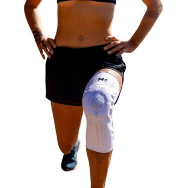 Imagem de Joelheira PRO Knit 3D N1 Sport Branco Tamanho P