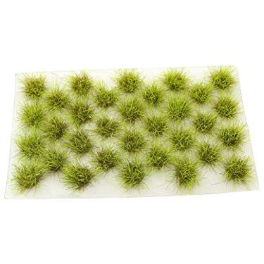 Imagem de LQ Industrial Static Grass Tuft Model 8-9mm High Grass Tufts Terrain Model Kit Fake Moss Grass and Tweezers for Train Landscape Railway Artificial Grass Modeling