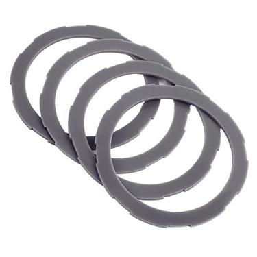 Imagem de Timsec 4 pacotes de juntas de liquidificador 182341-000-842, anel de vedação de borracha de silicone, compatível com liquidificador Oster Pro 1200