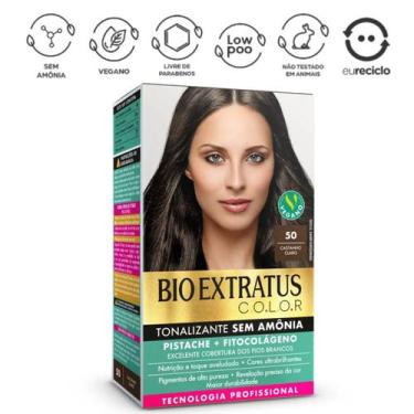 Imagem de Tonalizante Bio Extratus Sem Amônia Castanho  Claro 50