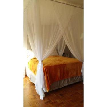 Imagem de Mosquiteiro De Teto Casal Queen 160X200X230Cm Branco - Rosa Cortinas