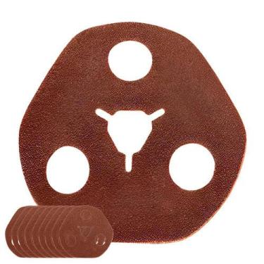 Imagem de Disco de Lixa E-ZVIEW 4.1/2 Pol Fibra GR24 10 Unidades NORTON