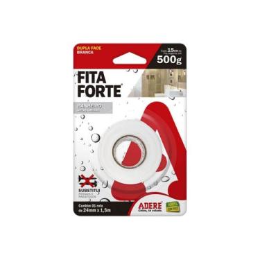 Imagem de Fita Dupla Face Adere Areas Umidas 24Mmx1,5M - Outros