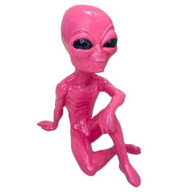 Imagem de Mini Alienígena E.T Extraterrestres Pose descontraído  - LZ Decorações