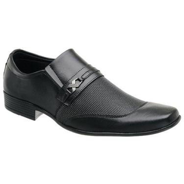 Imagem de Sapato Social Masculino Siroco Detalhe Elegante - San Lorenzo, Preto, 